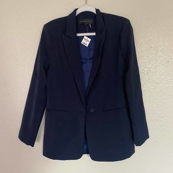 Endless Rose Navy Blazer - Picture 2 of 8